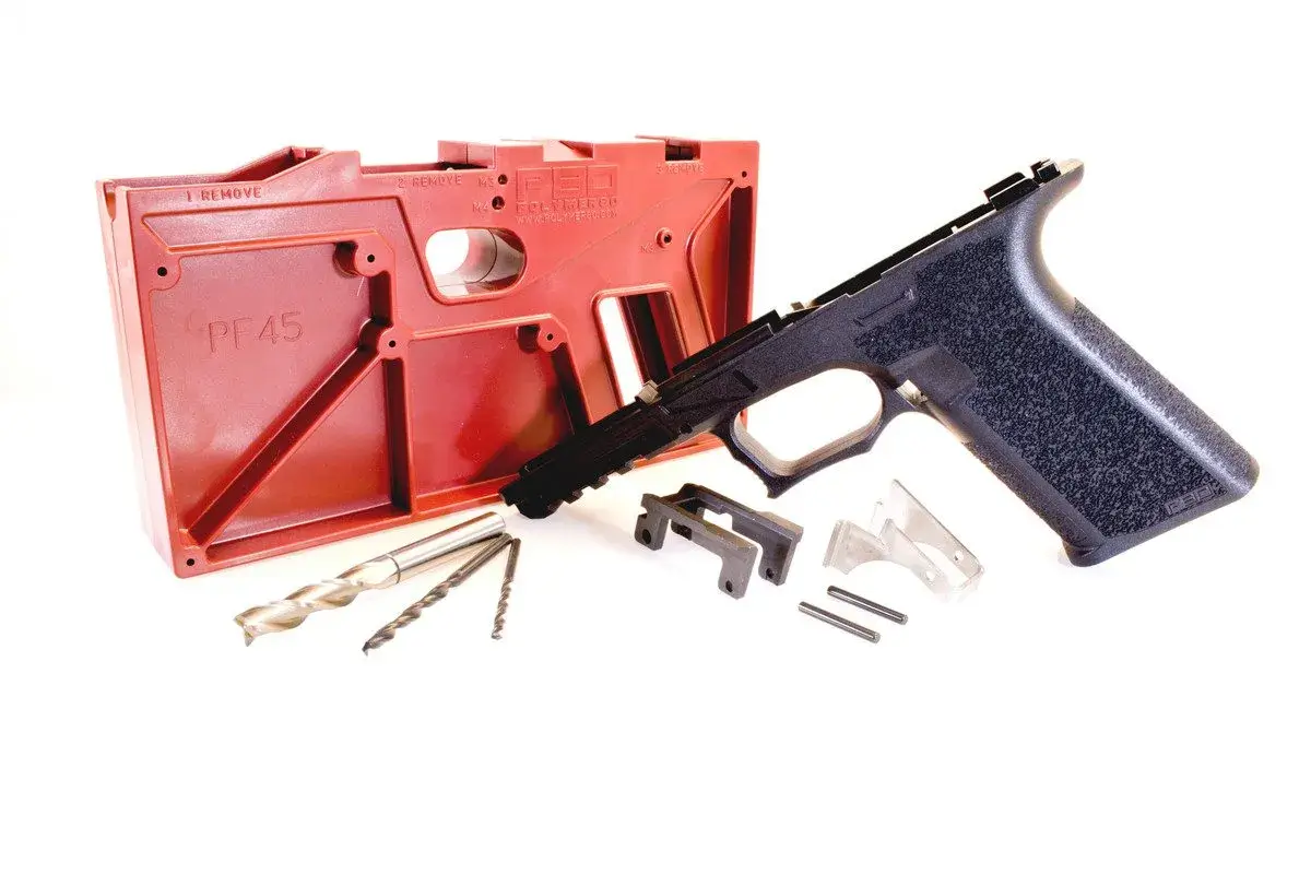 PF45 Large 80% Frame and Jig Kit for Glock 20 / 21 — image 2